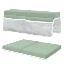 Genouillère de bain pour bébé, anti-dérapant, avec pochettes de