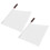 2Pcs Schiedsrichter Offizielle Flaggen Edelstahl 4