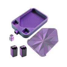 La base de support assure la stabilité pendant la-violet noir