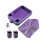 La base de support assure la stabilité pendant la-violet noir 1