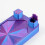 La base de support assure la stabilité pendant la-violet noir 4