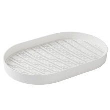 Escorredor de pratos de plástico, fácil de limpar, secador de mamadeiras, design que economiza espaço, perfeito para uso interno e externo,