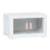 Bac de rangement de placard empilable avec-Double porte rose 1