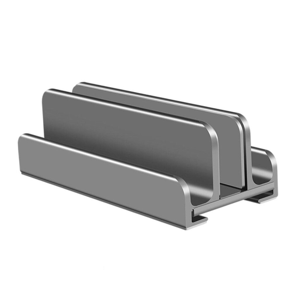 Aluminum Alloy Laptop Bracket Vertical Laptop Stand Spacesaving Desktop Holder Universal Compatibility 9105992796212