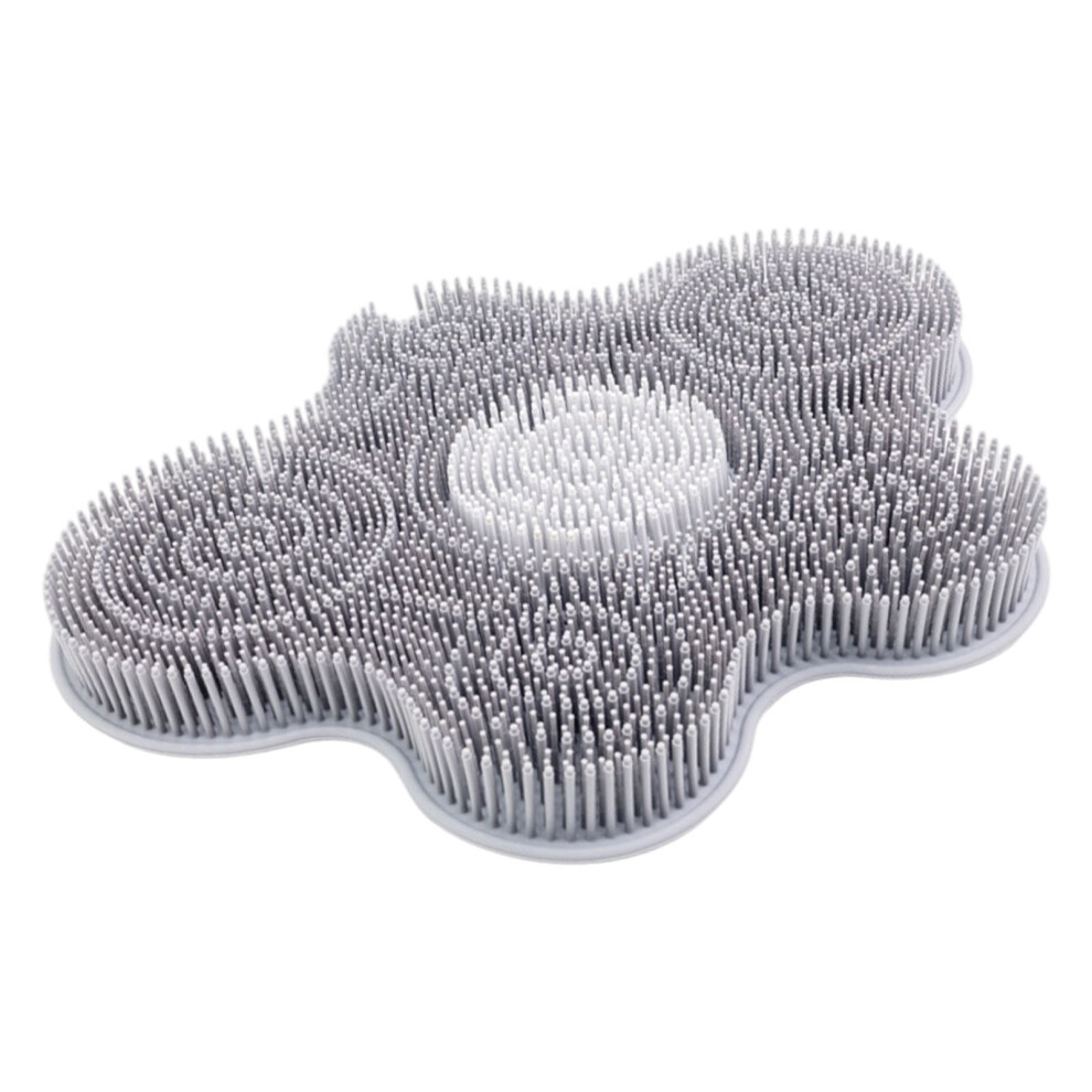 Lightweight Silicone Foot Massage Tool Silicone Back-Gray