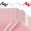 20 Stück Blumen-Geschenkpapier, Blumen-Geschenkpapier,-Silberrot 1