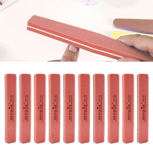Lime à ongles et tampon émeri, lime de manucure Double face 1