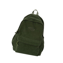 Sac à dos en nylon à la mode pour adolescentes Sac à dos en-Vert