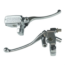 Motorcycle Brake Clutch Lever Set with Master Cylinder, Camouflage Design for Suzuki