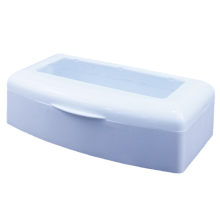 Recipiente reutilizável para uso em salões de beleza e spas, equipamento profissional de manicure com janela transparente, processo fácil de usar