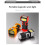 Portable Rechargeable Work Light with Tail Hook Adjustable-Red 7