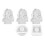 Silicone Mould Cake Decorating Molds for-with square base 2