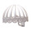 Support de perruque, support de tête de perruque pour-50CM Blanc 1