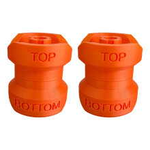 Bottle Connectors Leak Proof Plastic Bottle Filling-Orange