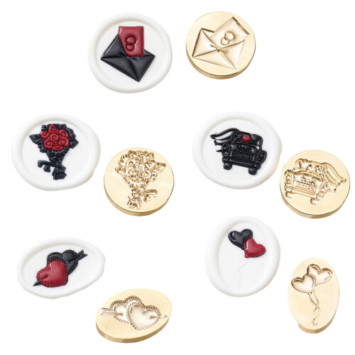 Wedding Wax Stamp Head Replacement for Seal Wedding-car 2