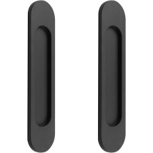 Puxadores para portas de correr, puxadores modernos e embutidos para portas de embutir, com material durável, fáceis de instalar em diversas portas