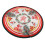 Weihnachtstischdecke, rund, 152,4 cm, Polyester, 3