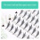Wimperncluster Mangas Wimperncluster DIY-12mm 0,07mm 4