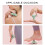 Compact Foot Massager Tool Shoulder Neck Waist Hand-Pink 6