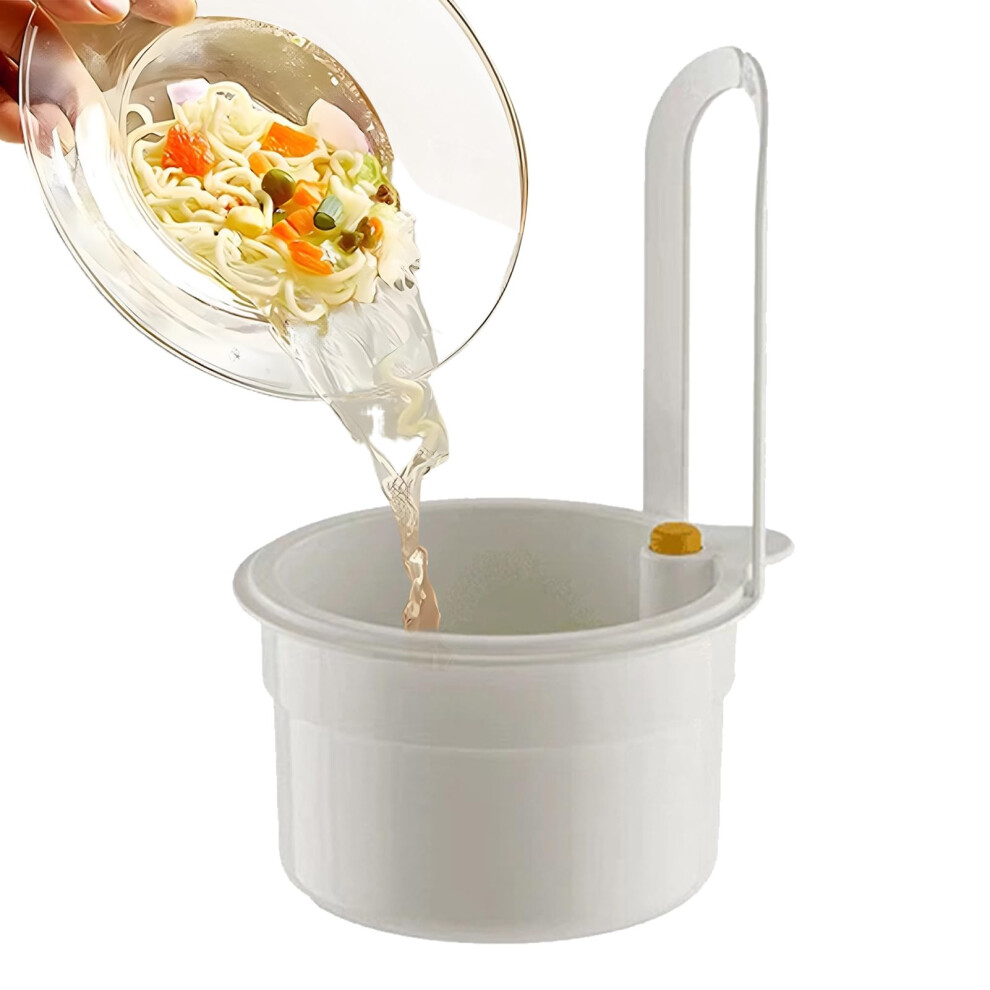 Sink Drain Strainer Basket, Food Catcher For Sink, Drain Strainer Holder, White Kitchen Accessories, For Waste Pasta Vegetables Fruits 9323874412610