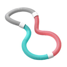 Weighted Soft Spring Hoop Foldable Fitness Equipment For Home And Travel Slimming Exercise Hoop