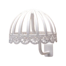 Tête de perruque Portable, support de postiche de-45CM Blanc