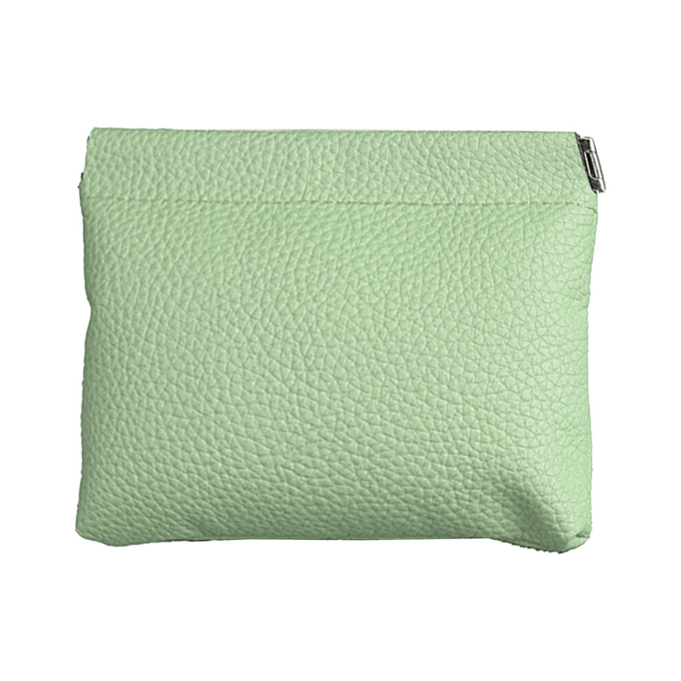 Pu Leather Coin Pouch For Everyday Use Convenient Money- Green 7696000905860