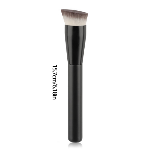 Multipurpose Angled Makeup Brush For Liquid Blending And 2