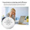 Portable White Noise Sleep Machine Color Changing Night Light 5