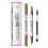 Stylo à sourcils Microblading Eyeliners stylo à sourcils 2-Brun 5