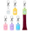Keychain Lip Gloss Cap With Leakproof Silicone Design For-Green 3