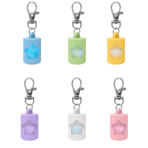 Keychain Lip Gloss Cap With Leakproof Silicone Design For-Green 1