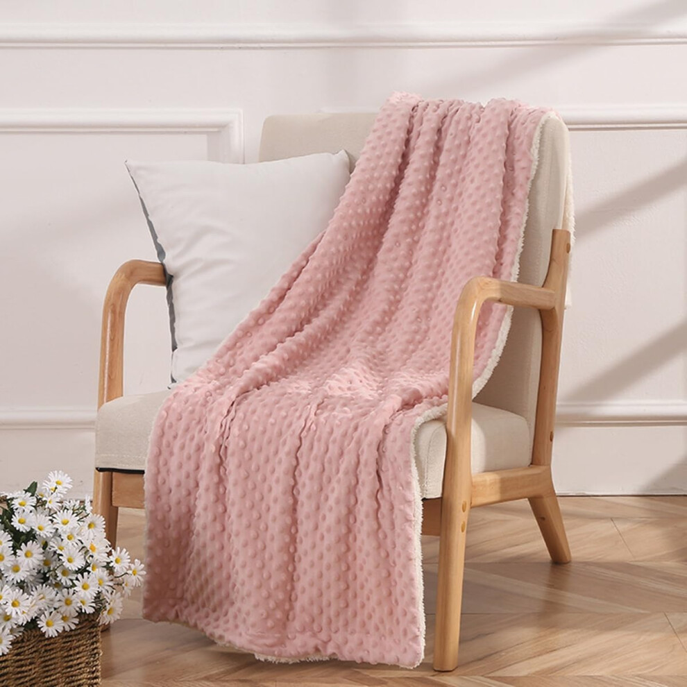 Custom  Born Gift Personalised Name Knit Baby Blanket Soft Breathable Cotton Knitted Blanket For Boys And Girls