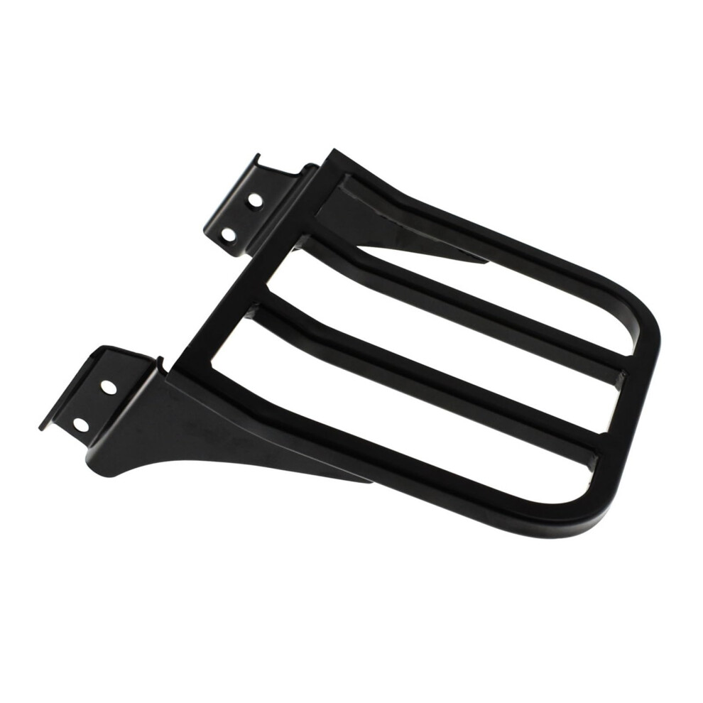 Motorcycle Sissy Bar Luggage Rack With Backrest For Harley Sportster Softail Dyna Touring Black 9067246292683