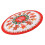 Weihnachtstischdecke, rund, 152,4 cm, Polyester, 5