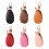 Simple Solid Car Key Wallets Compact and Portable for-Burgundy 2