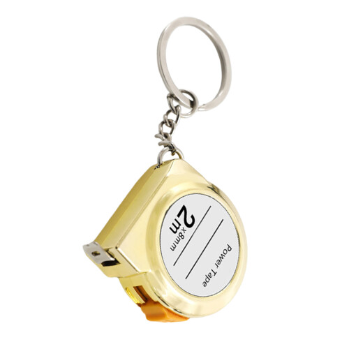Selves Locking Steel Tape Measure 2Meter Thickened-Gold