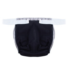 Hypoallergenics Cotton Incontinence Underwear With-XL black