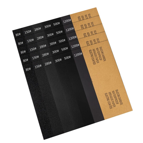 Professional Carbon Sandpaper High Efficiency Polishing For-B