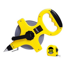 Tear Resistant Nylon Fiber Tape Measure Hanging-100 meters