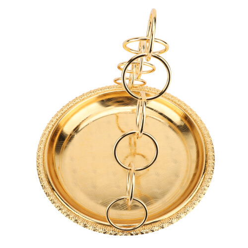 Serviertablett im europäischen Stil, rund, 25 cm 1