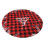 Weihnachtstischdecke, rund, 152,4 cm, Polyester, 3