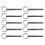 Carbon Steel Button Head Locking Pins Quick Release-6x60mm 1
