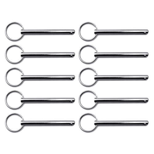 Carbon Steel Button Head Locking Pins Quick Release-6x60mm