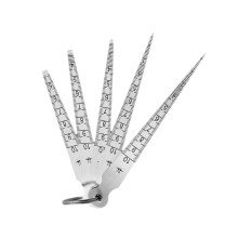 Strong Tapered Feeler Gauge Set with Calibrated Cut-Style B