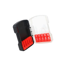 Professional Toolbox Drill Bit Storage Organizer-Black trumpet