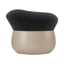 Streak Free Cosmetic Applicator Brush For Liquid-Khaki black