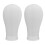 2-delige professionele pruikdisplaykop met-Wit 22 inch 1