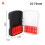 Tool Bit Holder Box Case Heavy Duty Plastic-Medium red 7