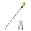 Multifunction 4 Piece Adjustable Corner Trowel Paint Edger Tool 1